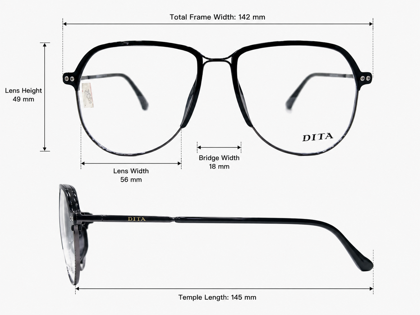 Aviator Metal Eyeglass Frame – Latest Design