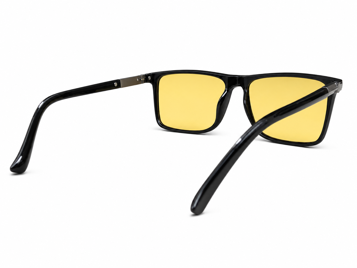 Square Night Vision Driving Glasses – Yellow Lens