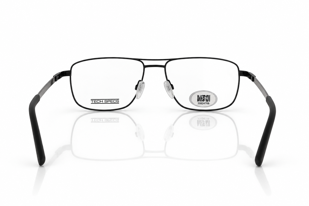 Tech Specs 04 30824768 Double Bridge Rectangular Eyeglasses