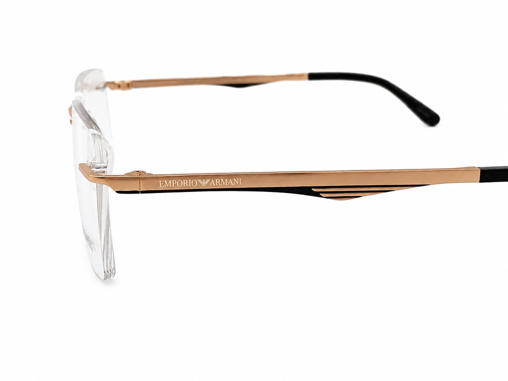 Premium Rimless Golden Optical Frame