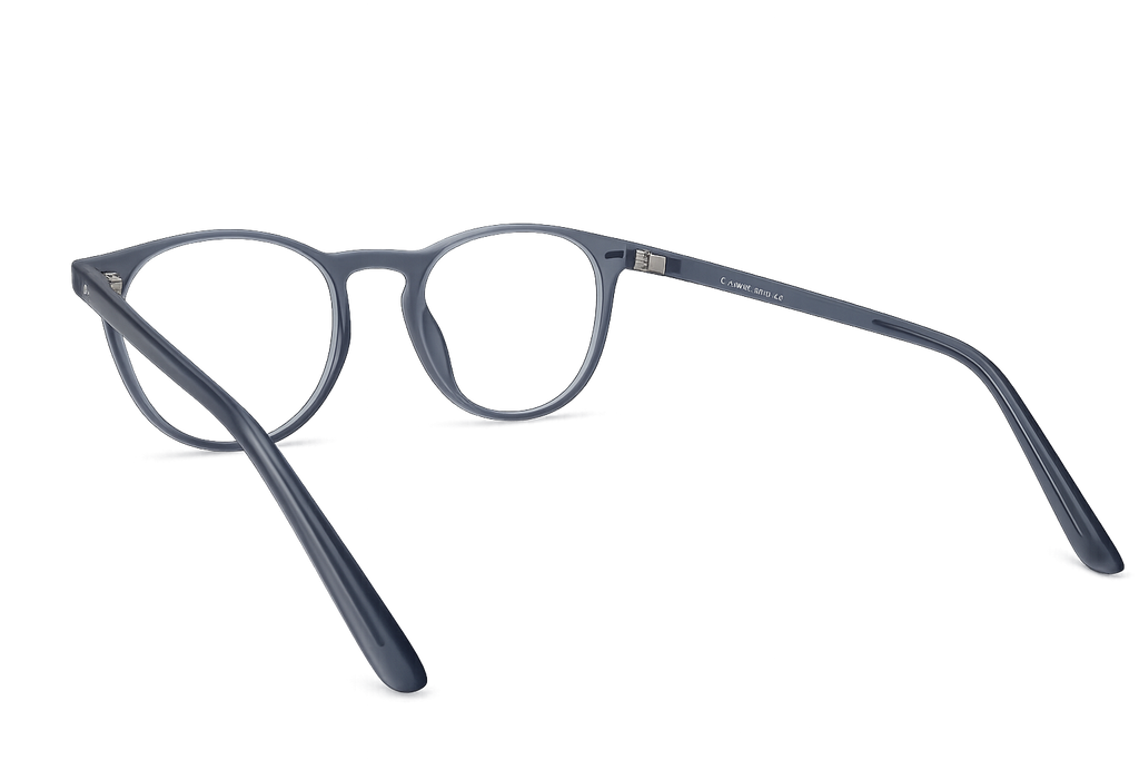 Classic Round Clip-On Eyeglasses – Magnetic 2-in-1 Frame