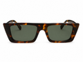 Retro Tortoise Rectangle Sunglass -Unisex Shades
