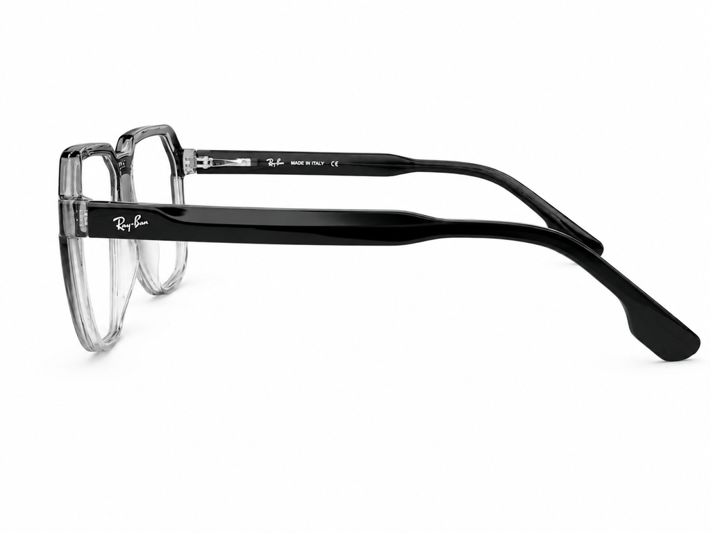Geometric Square Eyeglasses Frame