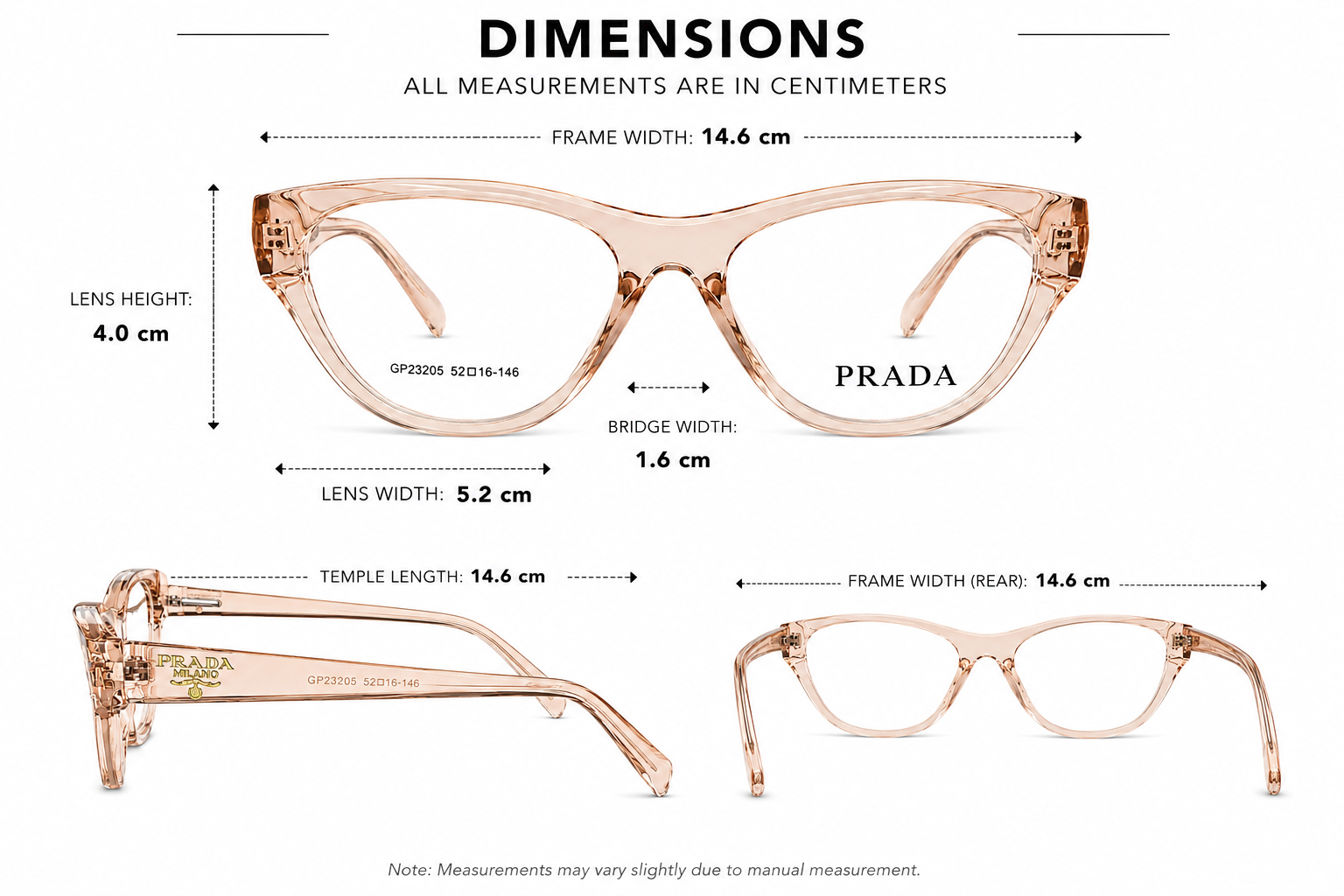 Cat-Eye Fashion Eyeglasses for Women