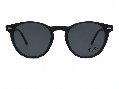 Classic Round Clip-On Eyeglasses – Magnetic 2-in-1 Frame