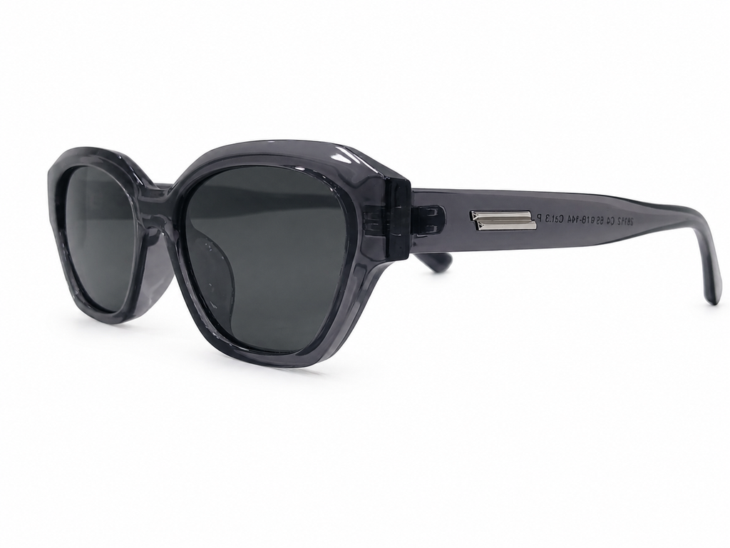 Geometric Square Polarized Sunglasses for Women