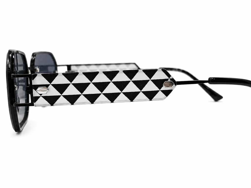 Geometric Luxe Unisex Sunglasses