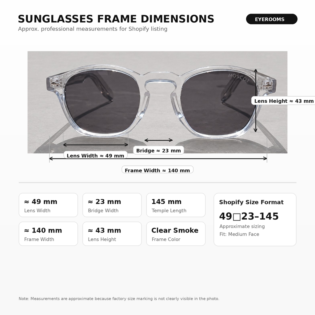 Vintage Crystal Clear Sunglasses – Retro Transparent Sunglass For Unisex