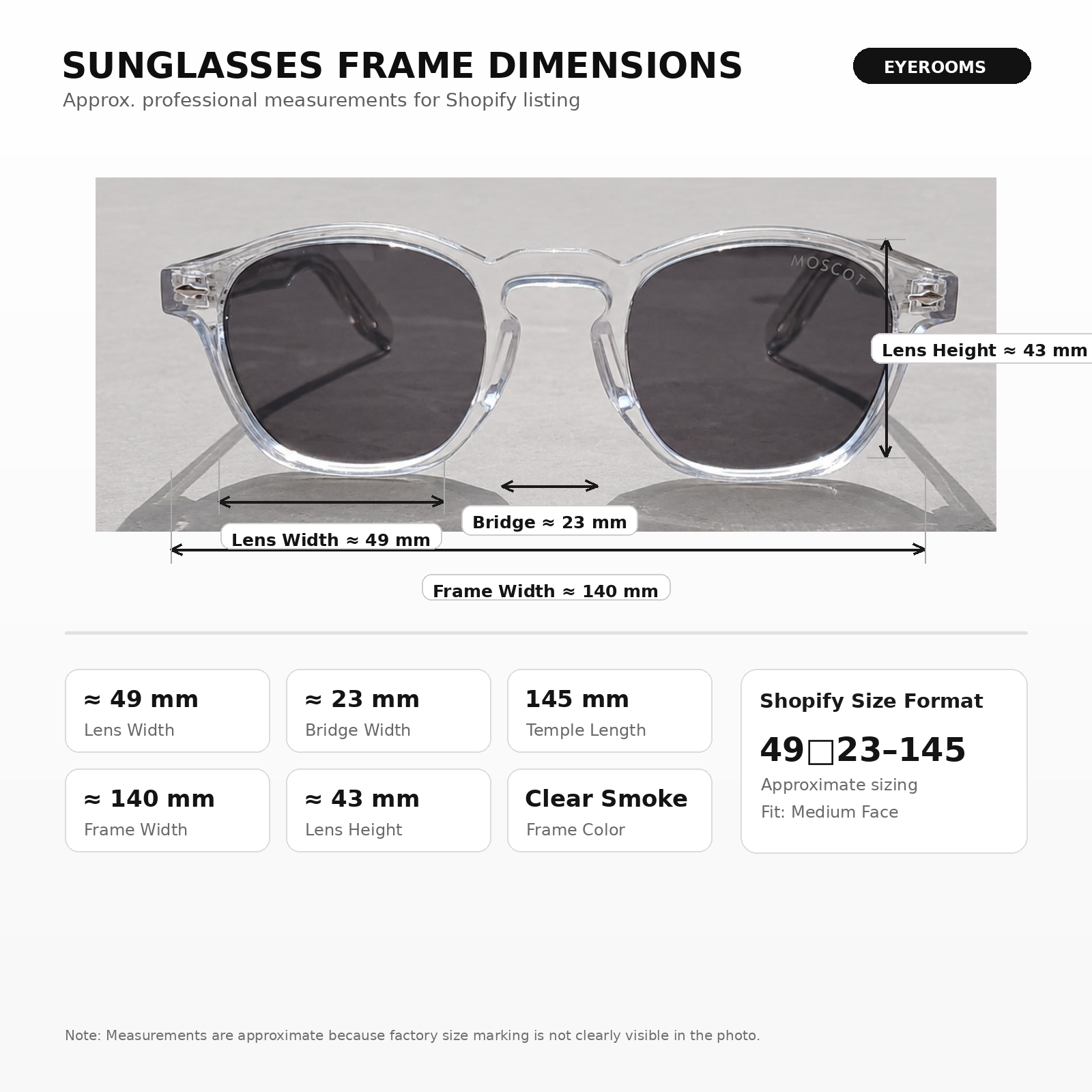 Vintage Crystal Clear Sunglasses – Retro Transparent Sunglass For Unisex